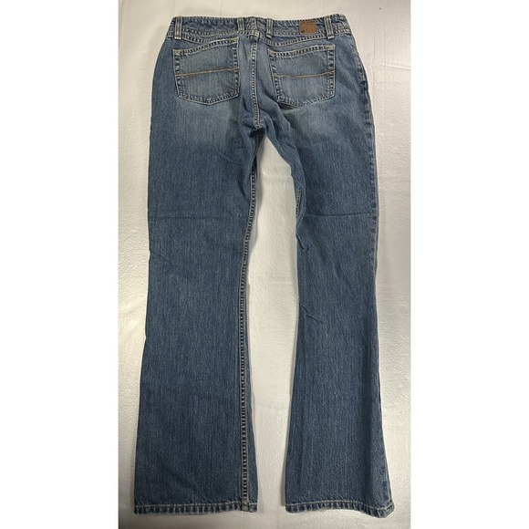 VTG Buckle BKE Jeans Women's 30x33.5 Mindi Blue Light Wash Low Rise Flare Jeans - Picture 2 of 12